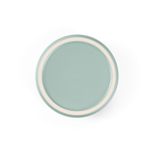 azul / blanco pastel Taza de cerámica Tiber 350. 350 ml . Acabado mate.