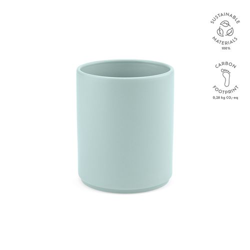 azul / blanco pastel Taza de cerámica Tiber 350. 350 ml . Acabado mate.