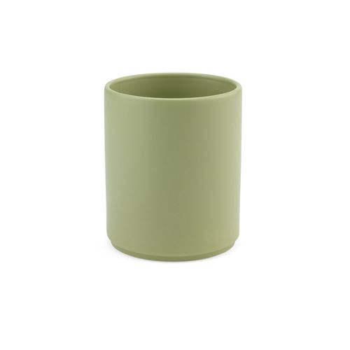 verde mate Taza de cerámica Tiber 350. 350 ml . Acabado mate.