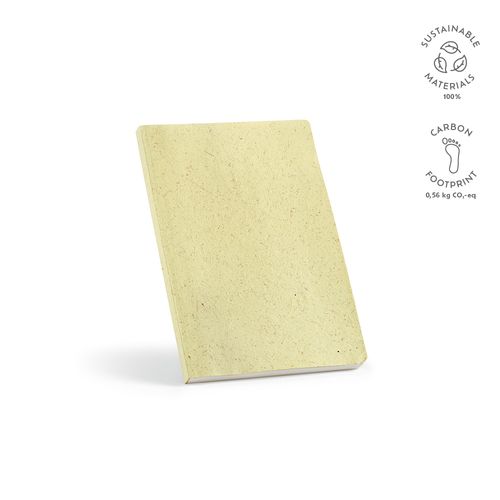 Carnet Lewis couverture en feuille de maïs,196p recyclées 80g/m² - 2
