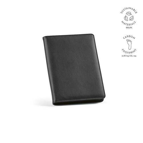 Conférencier Orwell A5 rPU, bloc 64p, fermeture zippée - 2