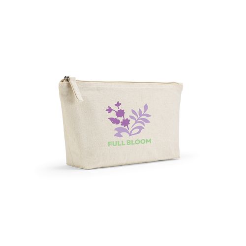 natural Neceser Cairo L de 3.9 L. En rCotton de 320 gsm con cremallera