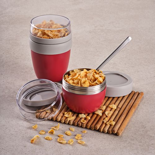 burdeos Termo alimentario Rembrandt 600; rInox, 580 ml, 2 compartimentos