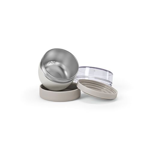 gris claro Termo alimentario Rembrandt 600; rInox, 580 ml, 2 compartimentos