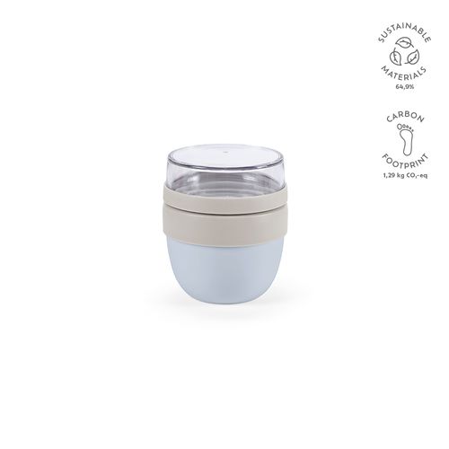 azul mate Termo alimentario Rembrandt 600; rInox, 580 ml, 2 compartimentos