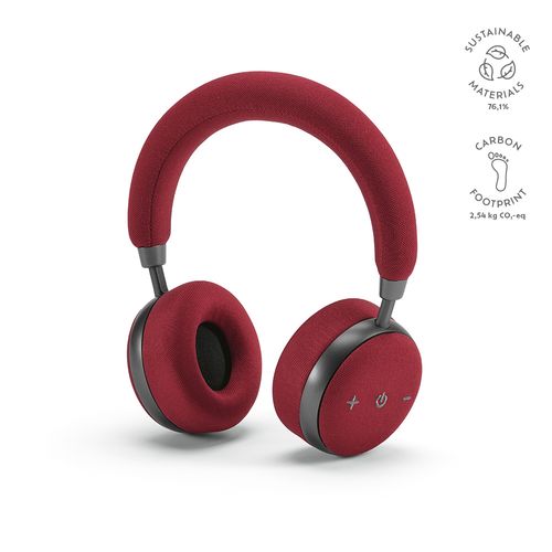burdeos Auriculares Bell; rABS , Bambú, 500 mAh, ANC. Autonomía: 20 horas
