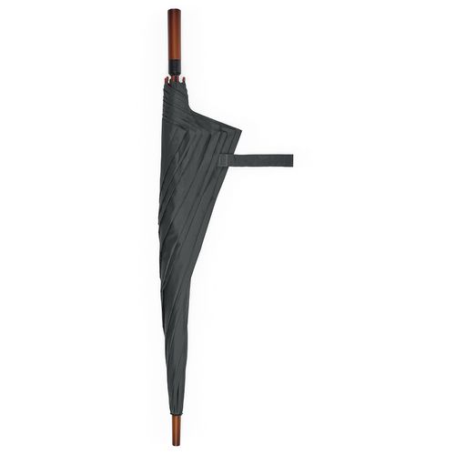 gris oscuro Paraguas Aretha rPET. Golf 32
