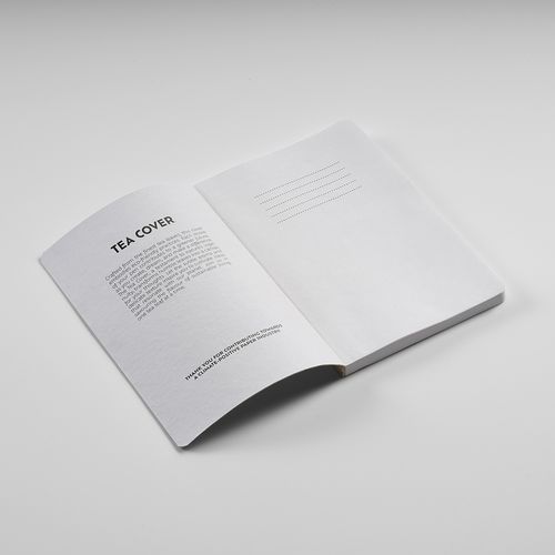 Carnet Chekhov couverture en  feuilles de thé, 196p 80g/m² - 7