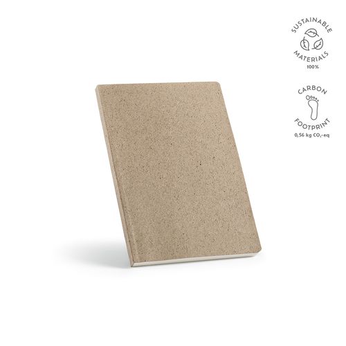 Carnet Chekhov couverture en feuilles de thé, 196p 80g/m²
