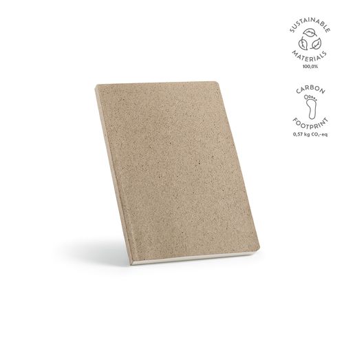 Carnet Chekhov couverture en  feuilles de thé, 196p 80g/m² - 2