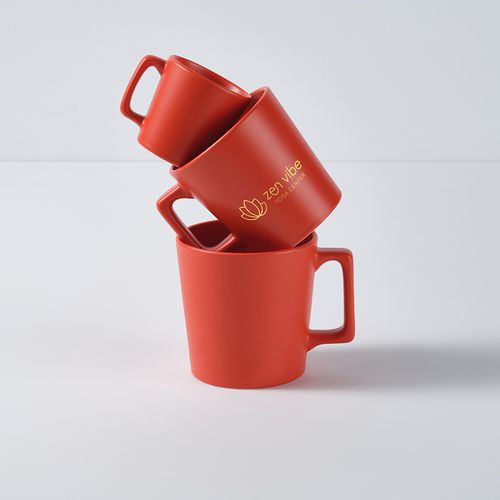 Taza de cerámica Thames 350. 360 ml. Acabado mate