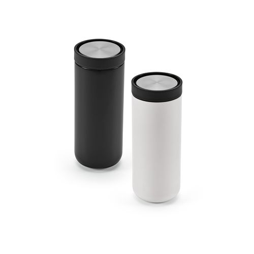 Gobelet de voyage Sénégal rSS 400ml. Couvercle 360°, double paroi - 5