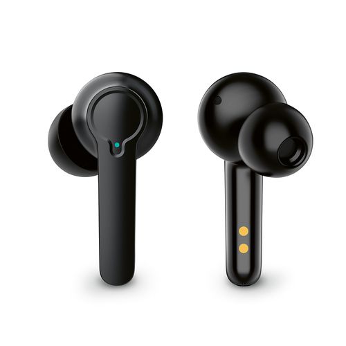 black Auriculares Chadwik; rABS, 500 mAh. Autonomía hasta 8 horas. ANC