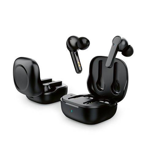 black Auriculares Chadwik; rABS, 500 mAh. Autonomía hasta 8 horas. ANC