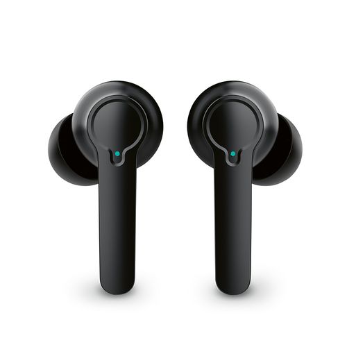 black Auriculares Chadwik; rABS, 500 mAh. Autonomía hasta 8 horas. ANC