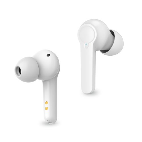 white Auriculares Chadwik; rABS, 500 mAh. Autonomía hasta 8 horas. ANC