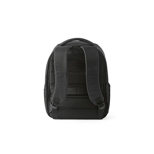 Sac à dos Budapest 16L rPET. Poche avant. Poche ordinateur 17"