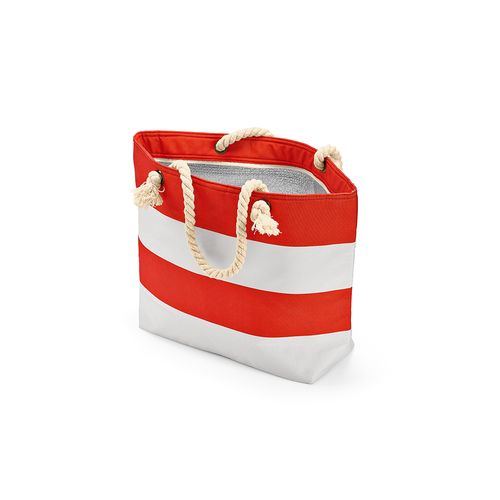 Sac isotherme Athens 15L rPET, poches et poignées coton