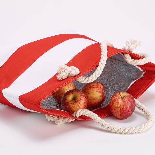 Sac isotherme Athens 15L rPET, poches et poignées coton