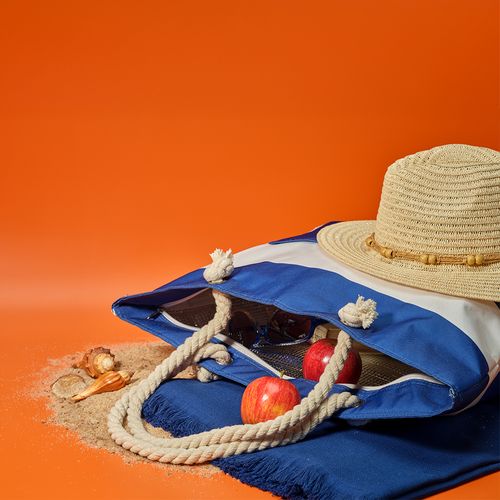 Sac isotherme Athens 15L rPET, poches et poignées coton