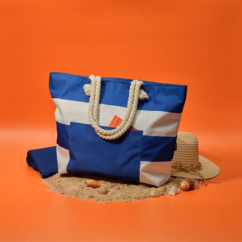 Sac isotherme Athens 15L rPET, poches et poignées coton