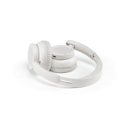 white Auriculares Echodeep; rABS, 300 mAh. Duración batería: hasta 30 h