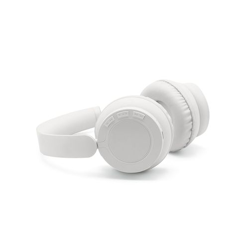 white Auriculares Echodeep; rABS, 300 mAh. Duración batería: hasta 30 h