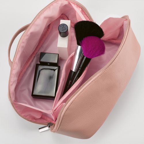 Trousse de toilette Macao 3,5L en rCuir, fermeture éclair,poignée - 7