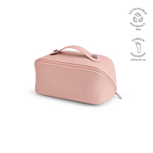 Trousse de toilette Macao 3,5L en rCuir, fermeture éclair,poignée - 2