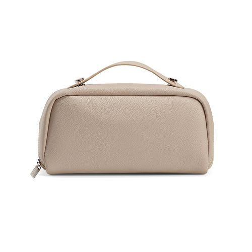 Trousse de toilette Macao 3,5L en rCuir, fermeture éclair, poignée