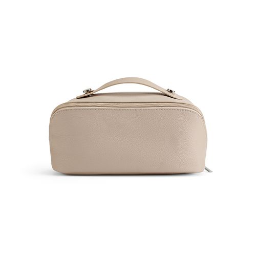 Trousse de toilette Macao 3,5L en rCuir, fermeture éclair, poignée