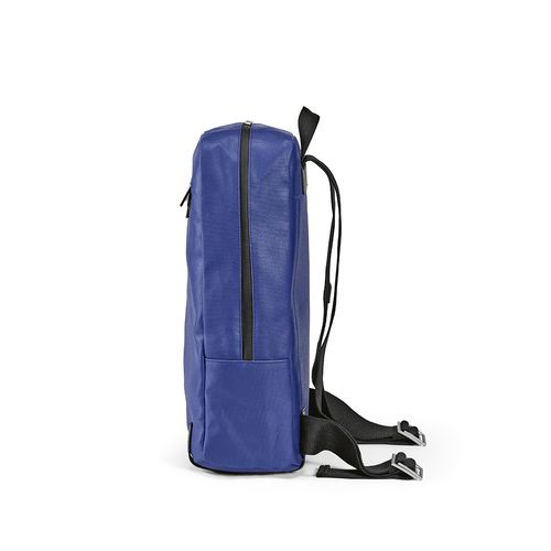 blue Mochila Vienna de 23 L, rCotton de 340 gsm y rPU. PC de 17