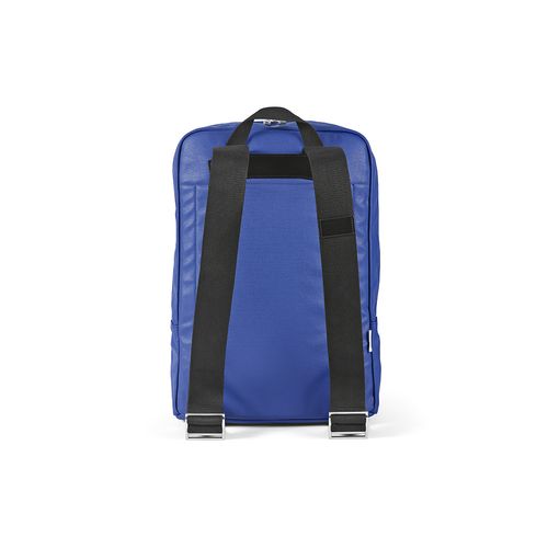 blue Mochila Vienna de 23 L, rCotton de 340 gsm y rPU. PC de 17