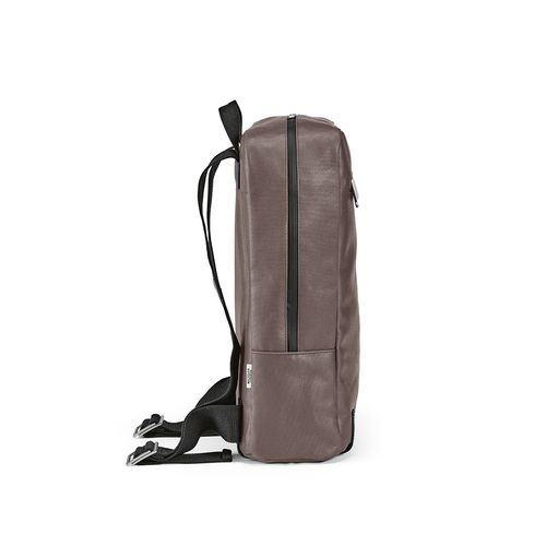 gray Mochila Vienna de 23 L, rCotton de 340 gsm y rPU. PC de 17