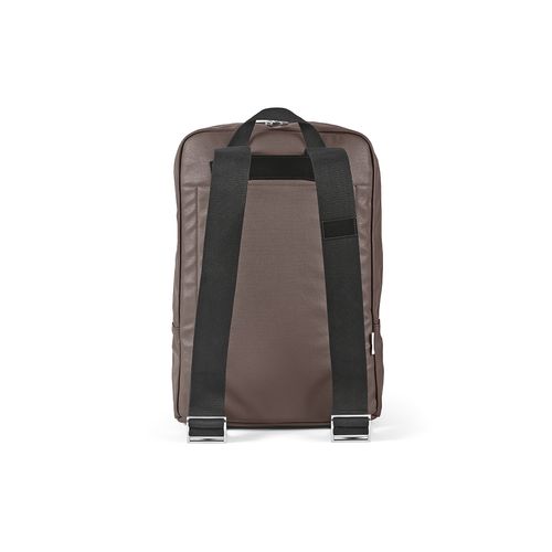 gray Mochila Vienna de 23 L, rCotton de 340 gsm y rPU. PC de 17