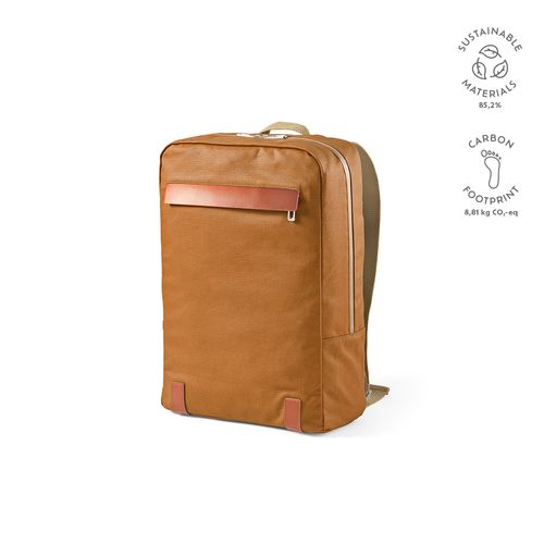 camel Mochila Vienna de 23L rCotton de 340 gsm y rPU. PC de 17