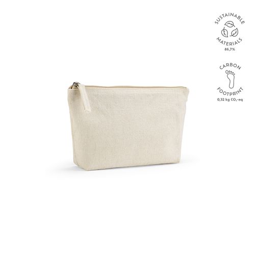 Trousse Cairo M. 2,1L en coton recyclé 320g, fermeture Zip thumbnail 8