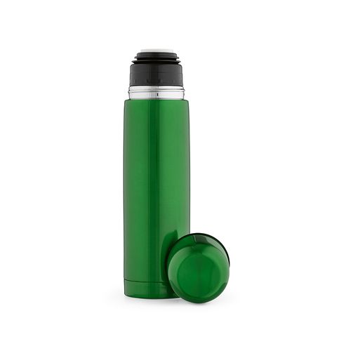 green Termo Danubio; de rInox. 500 ml. Incluye 1 taza en la tapa