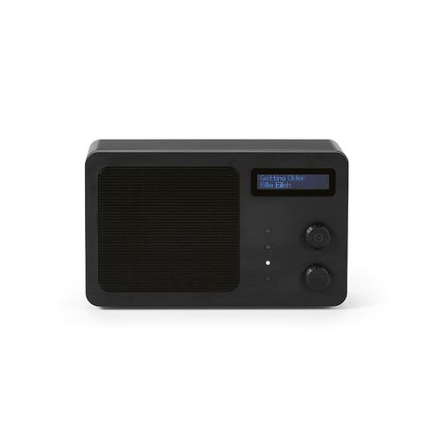 black Altavoz Soundview rABS ;3600 mAh. Autonomía hasta 10h.Display LCD