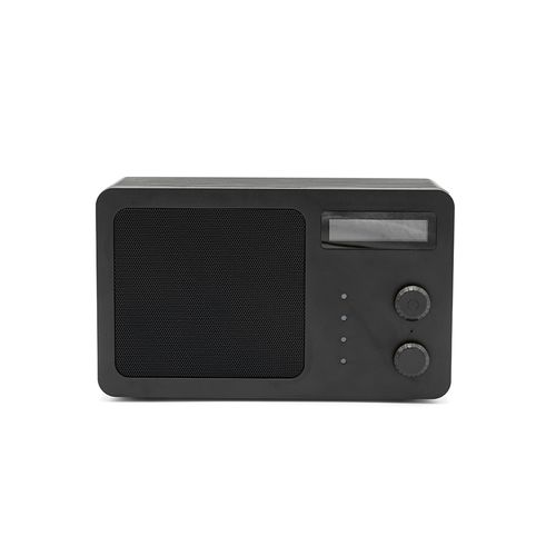 black Altavoz Soundview rABS ;3600 mAh. Autonomía hasta 10h.Display LCD