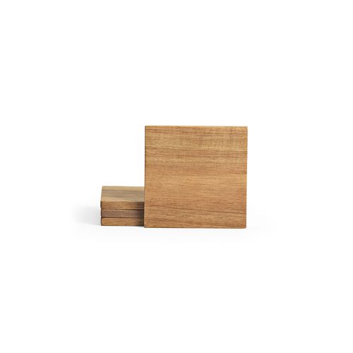 Sous-verres Velázquez en bois d’acacia, set de 4