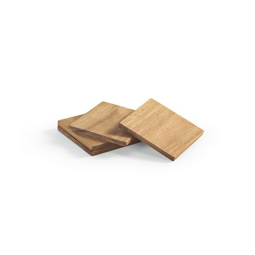 Sous-verres Velázquez  en bois d’acacia, set de 4
