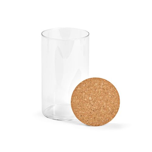 Bocal Magritte 1000 verre borosilicaté 1015 ml, couvercle liège