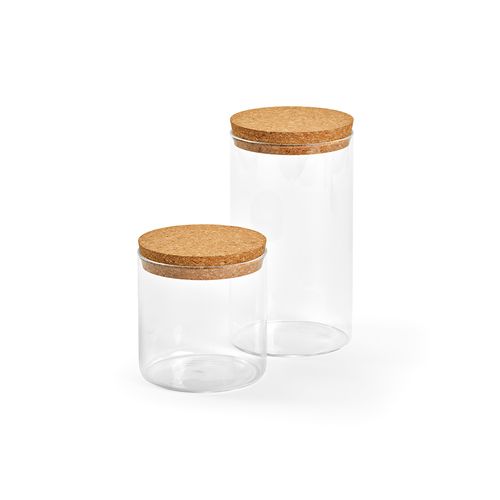 Bocal Magritte 1000 verre borosilicaté 1015 ml, couvercle liège