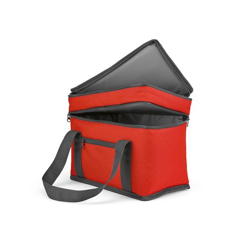 Nevera Florence L;  10L, de  rPET. 2 compartimentos y bolsillo