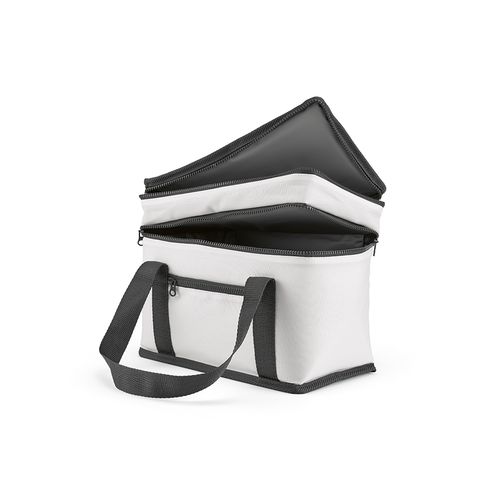 white Nevera Florence L; 10L, de rPET. 2 compartimentos y bolsillo