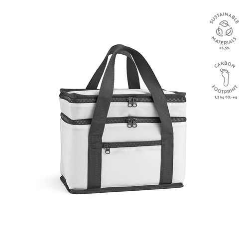 white Nevera Florence L; 10L, de rPET. 2 compartimentos y bolsillo