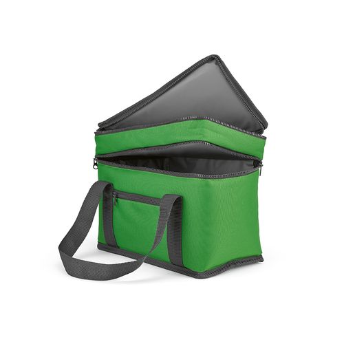 Nevera Florence L;  10L, de  rPET. 2 compartimentos y bolsillo