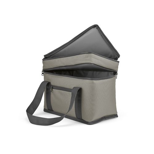 gray Nevera Florence L; 10L, de rPET. 2 compartimentos y bolsillo