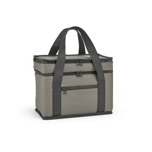gray Nevera Florence L; 10L, de rPET. 2 compartimentos y bolsillo